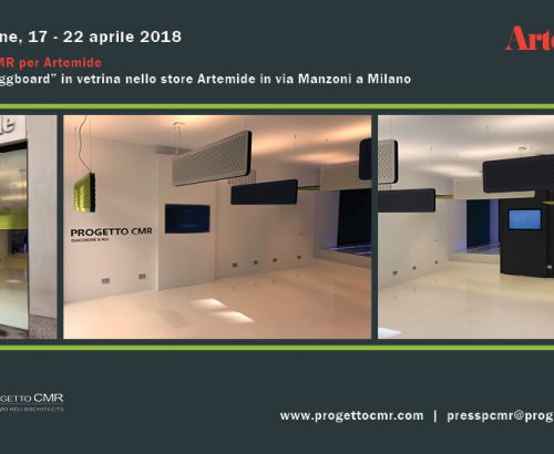 Fuorisalone 2018: Progetto CMR per Artemide Fuorisalone 2018: Progetto CMR per Artemide