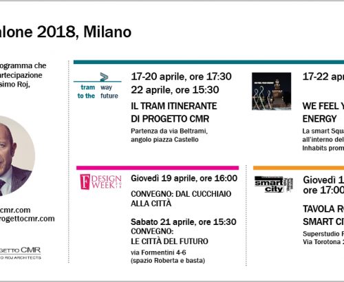 Fuorisalone 2018: gli eventi che vedranno la partecipazione di Massimo Roj Fuorisalone 2018: gli eventi che vedranno la partecipazione di Massimo Roj