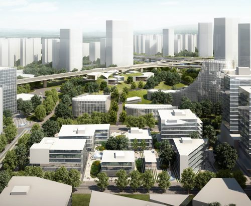 La città del futuro in Cina, a Shenzhen