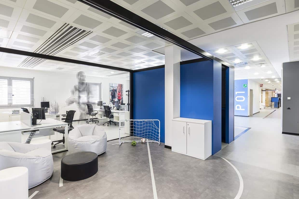 Retail and brand identity in Adidas new office in Monza | Progetto CMR -  Massimo Roj Architects