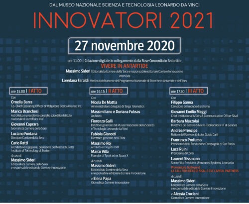 Innovatori 2021 Innovatori 2021