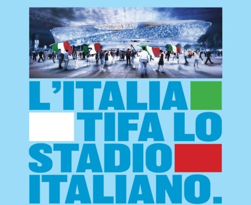 L’Italia tifa lo stadio italiano. Corriere della Sera L’Italia tifa lo stadio italiano. Corriere della Sera