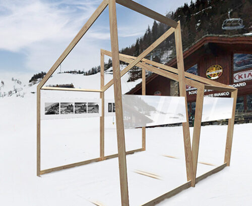 L’installazione di Progetto CMR al Courmayeur Design Weekend L’installazione di Progetto CMR al Courmayeur Design Weekend