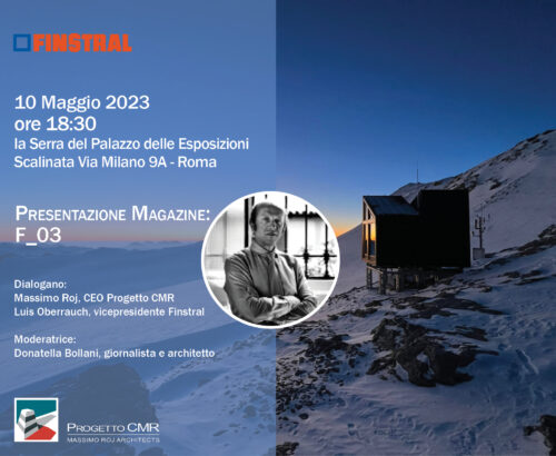 MASSIMO ROJ A ROMA CON FINSTRAL MASSIMO ROJ A ROMA CON FINSTRAL